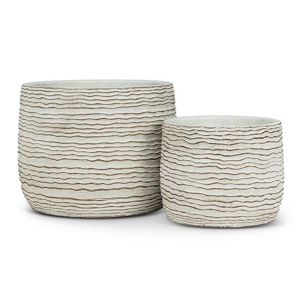 Cache-pot Wavy Ripple 6 po