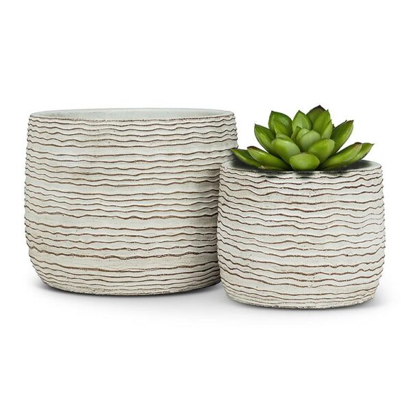 Cache-pot Wavy Ripple 6 po