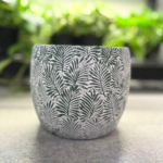 Cache-pot Feuilles vertes