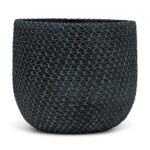 Cache-pot Mesh Charcoal