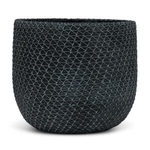 Cache-pot Mesh Charcoal