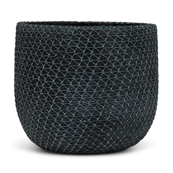 Cache-pot Mesh Charcoal