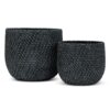 Cache-pot Mesh Charcoal