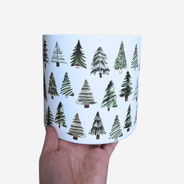 Cache-pot Arbre vert